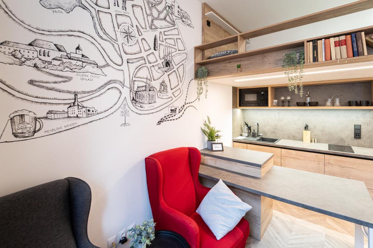 Brno City Apartment Near Malinovskeho Square ภายนอก รูปภาพ