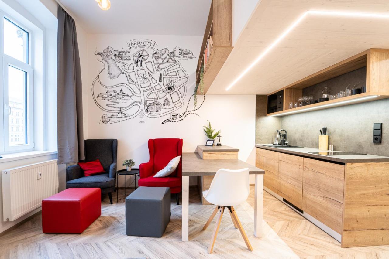 Brno City Apartment Near Malinovskeho Square ภายนอก รูปภาพ