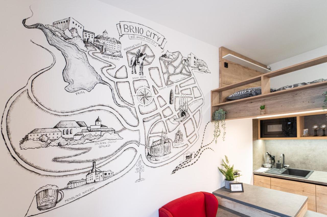 Brno City Apartment Near Malinovskeho Square ภายนอก รูปภาพ